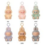 Cute Monster Plush Keychain Toy – Soft & Fluffy Stuffed Doll with Big Eyes - Image 9