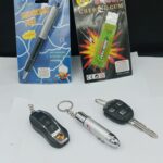 Shock Prank Toy Set – Electric Shock Pen, Chewing Gum, Fake Car Key & Laser Pointer