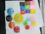 Super Fun 25-Piece Toy Combo Set – Clay Packets, Smiley Balls, Stamps & Sensory Toys for Kids - Image 3