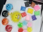 Super Fun 25-Piece Toy Combo Set – Clay Packets, Smiley Balls, Stamps & Sensory Toys for Kids