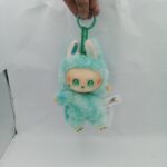 Cute Monster Plush Keychain Toy – Soft & Fluffy Stuffed Doll with Big Eyes