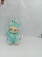 Cute Monster Plush Keychain Toy – Soft & Fluffy Stuffed Doll with Big Eyes - Image 5