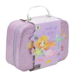 2-in-1 Mermaid Makeup & Jewelry Set – Glitter Beauty Case for Girls - Image 2