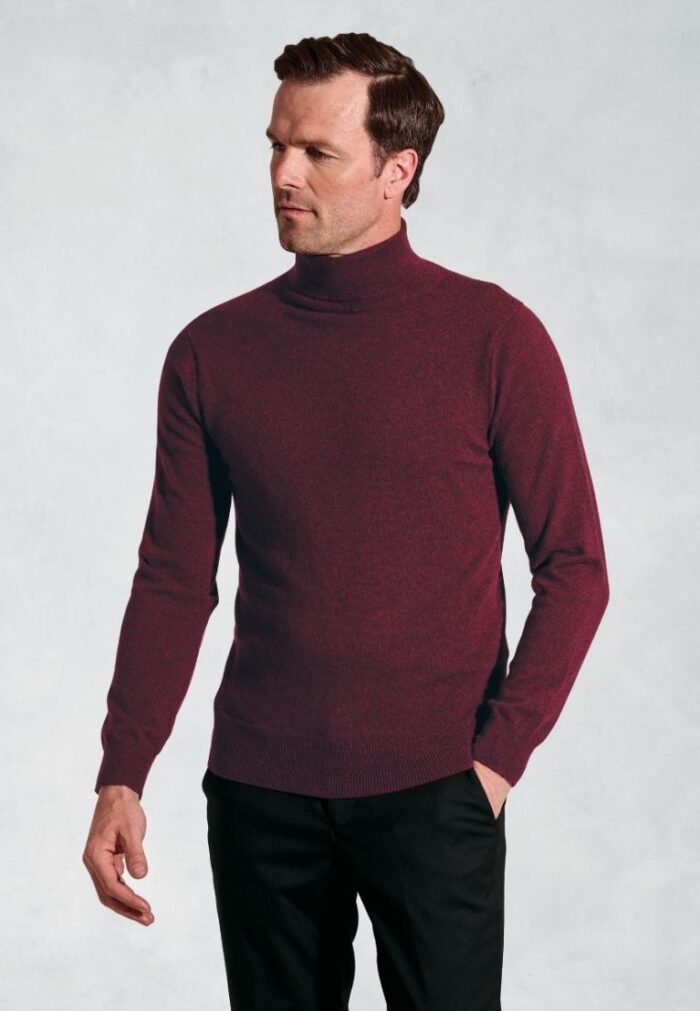 Men’s Turtle Neck Winter Sweater – Slim Fit Pullover in Multiple Colour - Image 5