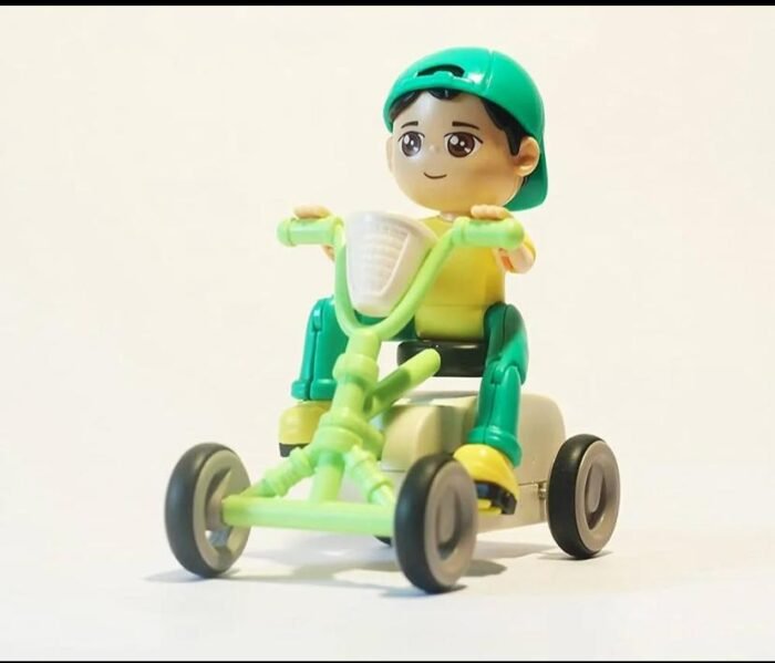 Shop Mini Cartoon Tricycle Toy for kids – friction powered, push-and-go scooter bike toy for toddlers, boys & girls. Fun, safe & durable! - Image 2