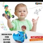 Shop Mini Cartoon Tricycle Toy for kids – friction powered, push-and-go scooter bike toy for toddlers, boys & girls. Fun, safe & durable!