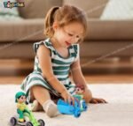 Shop Mini Cartoon Tricycle Toy for kids – friction powered, push-and-go scooter bike toy for toddlers, boys & girls. Fun, safe & durable! - Image 3