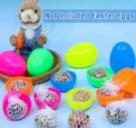 Pack of 3 Mesh Squishy Stress Balls | Grape Squeeze Slime Balls | Anti-Stress Vent Toys for Kids & Adults - Image 2