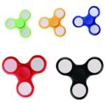 Pack of 3 Greenhome Rotating Finger Spinners with LED Light Effects | Changing Patterns Fidget Hand Spinners for Kids & Adults - Image 8