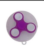 Pack of 3 Greenhome Rotating Finger Spinners with LED Light Effects | Changing Patterns Fidget Hand Spinners for Kids & Adults - Image 4