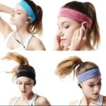 Workout Headbands for Men & Women – Solid Color Elastic Sport Hair Bands, Non-Slip Silicone Sweatbands for Yoga, Running, Gym & Fitness - Image 2