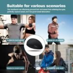 Workout Headbands for Men & Women – Solid Color Elastic Sport Hair Bands, Non-Slip Silicone Sweatbands for Yoga, Running, Gym & Fitness - Image 6