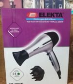 Shop Elekta EHD-2695(R) Hair Dryer with concentrator & diffuser. Powerful, lightweight, and easy to use for salon-quality hair styling at home. - Image 4