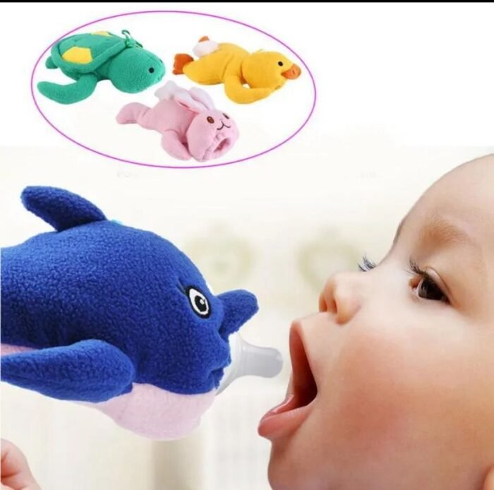 Character Baby Feeder Bottle Plush Pouch – Cute Cartoon Bottle Cover for Kids - Image 5