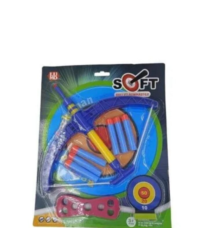 Fun Bow and Arrow Archery Play Set for Kids with soft bullets and safe arrows. Perfect outdoor and indoor shooting sports toy for boys and girls. - Image 4