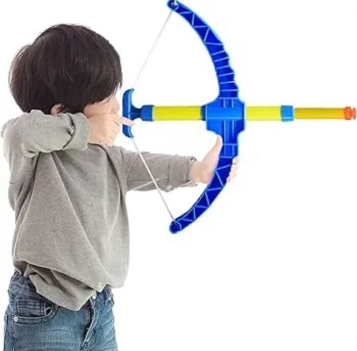Fun Bow and Arrow Archery Play Set for Kids with soft bullets and safe arrows. Perfect outdoor and indoor shooting sports toy for boys and girls. - Image 6