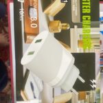 GP-27 Dual USB Travel Fast Charger | Quick Charge 3.0 | 2-in-1 Mobile Adapter (10 PCS Pack)