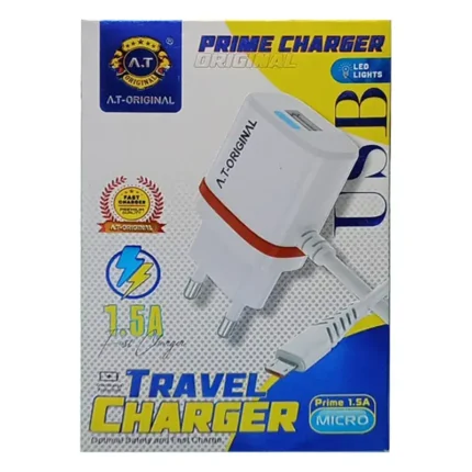MYLITE M1 Smart Fast Travel Charger – Dual USB, 1.4A Output*