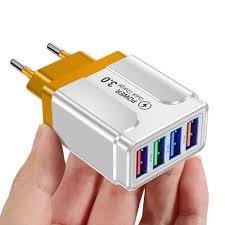 V Links 3 USB Travel Charger 3.1A – High Quality Fast Charging Adapter with Auto-ID Technology & Multiple Ports