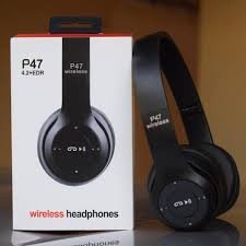 P47 Wireless Bluetooth Headphones (