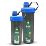 Transparent Water Bottle with Handle – 1.7L Capacity - Image 3