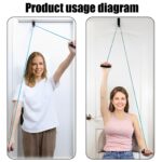 Shoulder Pulley Rehabilitation System – Over-Door Exercise Pulley for Frozen Shoulder, Rotator Cuff Recovery & Range-of-Motion Therapy - Image 2