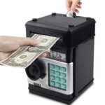 Kids ATM Piggy Bank – Electronic Money Safe Box with Password, Automatic Note Insertion, Coin Slot & LED Keypad - Image 2