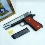 Heavy Metal Toy Gun for Kids – Soft BB Bullet Pistol with Magazine | Realistic Design, Safe Play Toy - Image 3
