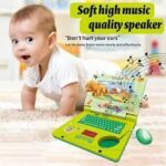 Dinosaur Learning Machine Laptop Toy – Educational Music Laptop for Kids Interactive Dinosaur Learning Laptop with music, lights, keyboard & stickers. Perfect educational toy for kids 3+. Fun learning & entertainment! - Image 4
