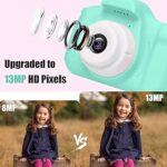 Kids Digital Camera – Rechargeable | 2” HD Screen | Photo + Video | Fun Effects - Image 4