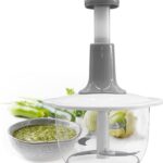 Hand Pat Chopper 2L with beater & lock