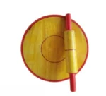 Wooden Rolling Board And Roller-2Pc Set