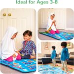 Educational Salah Mat - Interactive Learning Prayer Rug for Kids - Image 2