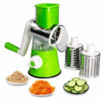 Tabletop 3-in-1 Drum Grater Slicer For Vegetables and Cheese
