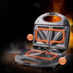 Pak National Sandwich Maker (AK-033) 700W High Power Black - Image 4