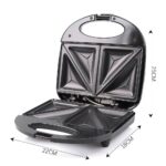 Pak National Sandwich Maker (AK-033) 700W High Power Black - Image 5