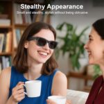 HiBloks LED Light Blocking Stickers Compatible with Ray-Ban Meta Gen 2 Wayfarer/Skyler/Headliner/Oakley Meta HSTN Accessories, Blackout LED Covers, Low-Tack Restickable - Image 3