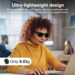 HiBloks LED Light Blocking Stickers Compatible with Ray-Ban Meta Gen 2 Wayfarer/Skyler/Headliner/Oakley Meta HSTN Accessories, Blackout LED Covers, Low-Tack Restickable - Image 6