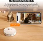 roborock Qrevo MaxV Robot Vacuum and Mop, FlexiArm Design, Hot Water Re-Wash & Re-Mop, Auto-Drying, Self-Emptying, 7000Pa Suction, Built-in Voice Assistant, Smart Obstacle Avoidance(Refurbished) - Image 7