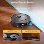roborock Qrevo S5V Robot Vacuum Cleaner with Docking Station, 12,000 Pa Suction, FlexiArm Mops, Dual Anti-Tangle Function, Hot Air Dry, Obstacle Avoidance - Image 5