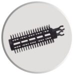 Remington Pro Curls Curling Iron, CI1019AU, 19mm Ceramic Barrel for Shiny Curls & Waves, Brush Sleeve Attachment to Create Volume, Heat Protection Stand, 30 Second Fast Heat Up - Image 9