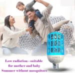Original AND Best Quality I Anmol Light insect Killer Bulb Attracts- Mosquito with Blue LED Light Bulb OR Anti Mosquito Light Killer Device I Electric mosquito killer Lamp AND Isect killer Bulb - Image 4