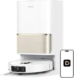 DREAME L50 Ultra Robot Vacuum and Mop White, 19,500Pa Suction, with Auto-Empty and Mop Self-Cleaning, Precise Obstacle Avoidance, HyperStream Detangling DuoBrush