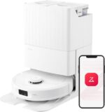 roborock Qrevo MaxV Robot Vacuum and Mop, FlexiArm Design, Hot Water Re-Wash & Re-Mop, Auto-Drying, Self-Emptying, 7000Pa Suction, Built-in Voice Assistant, Smart Obstacle Avoidance(Refurbished)