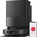 roborock Qrevo S5V Robot Vacuum Cleaner with Docking Station, 12,000 Pa Suction, FlexiArm Mops, Dual Anti-Tangle Function, Hot Air Dry, Obstacle Avoidance