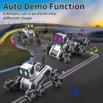 Robot Dog RC Car – Premium 8WD Gesture Sensing Stunt Toy with LED Lights - Image 4