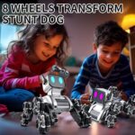 Robot Dog RC Car – Premium 8WD Gesture Sensing Stunt Toy with LED Lights - Image 5