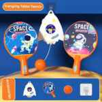 Indoor Hanging Table Tennis Trainer – Premium Portable Ping Pong Set - Image 2