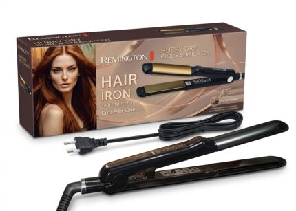 Remington 2-in-1 Hair Straightener & Curler – Professional Hair Styling Tool